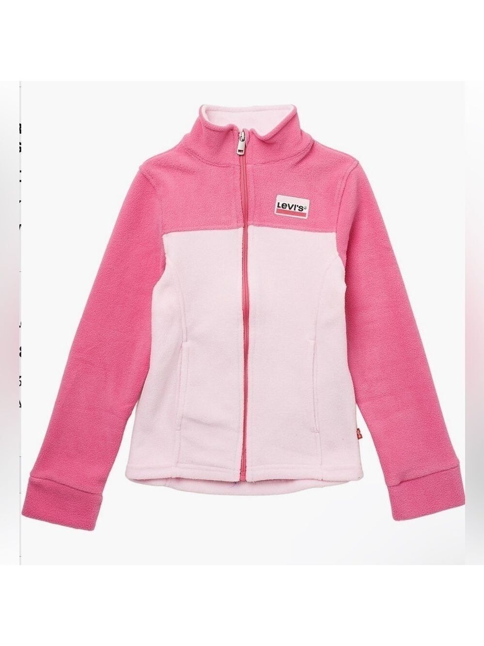 Fleece zip up sweater